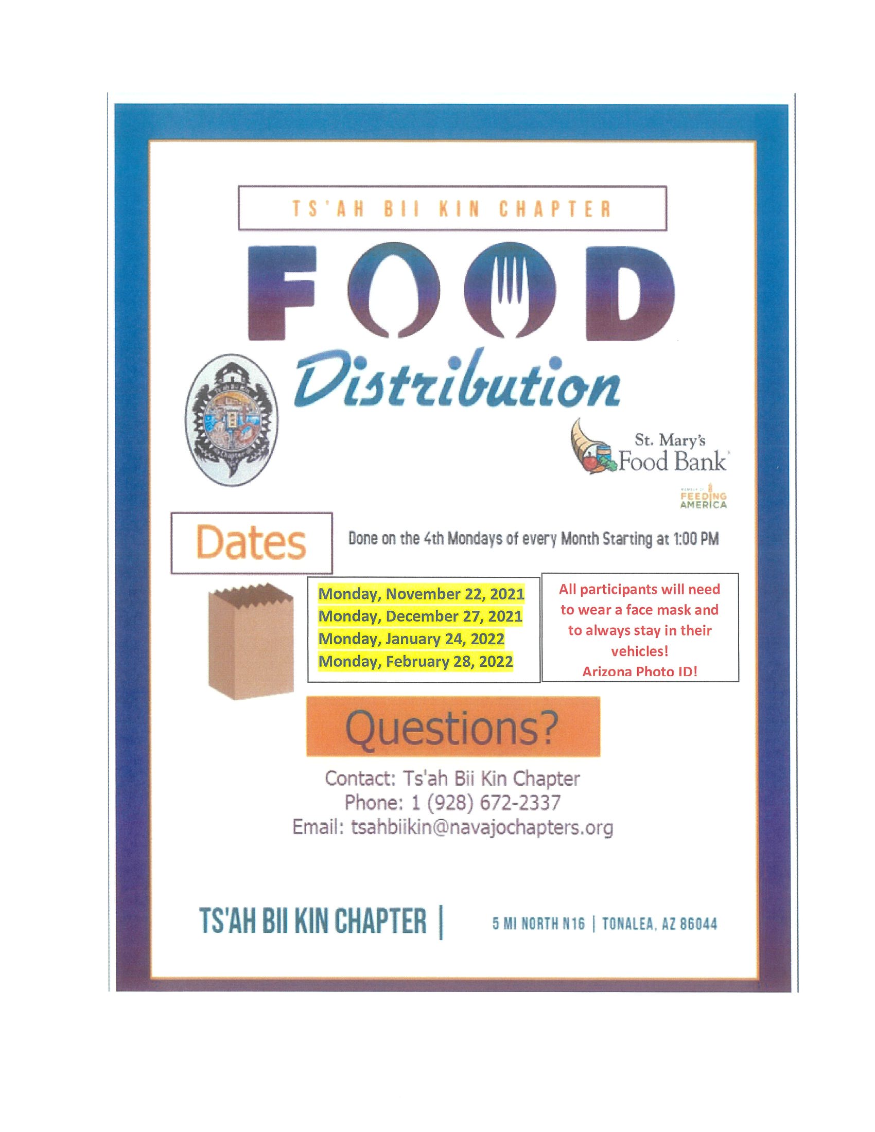 St mary food bank